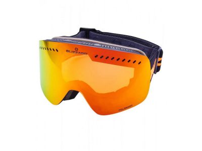 Blizzard Ski Gog. 985 MDAVZPO ski goggles, black matt, smoke2, red revo