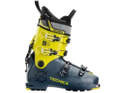 Tecnica Zero G Tour ski boots, dark avio/yellow, 21/22