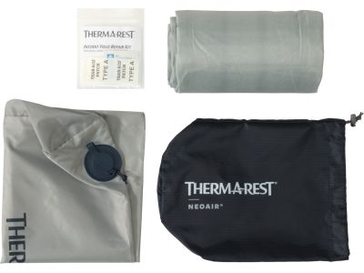 Thermarest NEOAIR TOPO Large Ether Wave inflatable mat, gray 196x64x7.6 cm