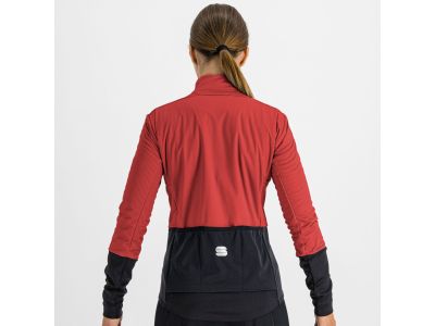 Sportful TOTAL COMFORT dámska bunda, tmavočervená