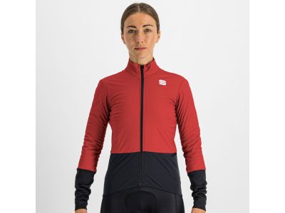 Sportful TOTAL COMFORT dámska bunda, tmavočervená