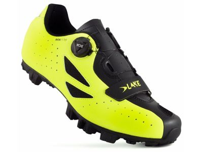 Lake MX176 buty rowerowe, fluorescencyjne/czarne