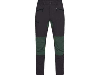 Spodnie Haglöfs Mid Slim, czarno-zielone