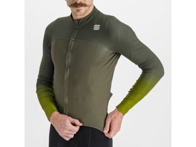 Sportos Bodyfit Pro mez, khaki/zöld