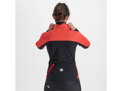Sportos FIANDRE MEDIUM női kabát, vörös grapefruit