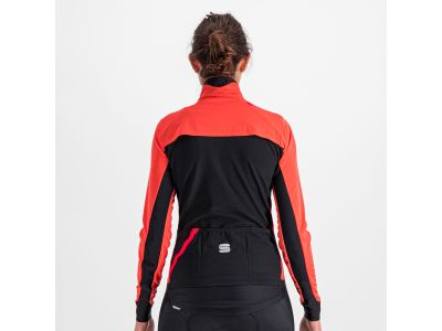 Sportful FIANDRE MEDIUM women&#39;s jacket, red grapefruit