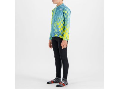 Sportful Kid Thermal dětský dres, žlutý/modrý