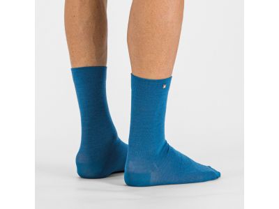 Sportful MATCHY WOOL ponožky, modrá