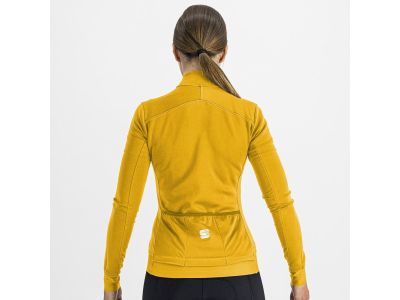 Koszulka rowerowa damska Sportful Monocrom Thermal, żółta