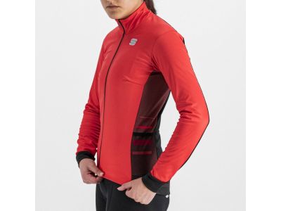 Sportos Neo Softshell női kabát, vörös grapefruit