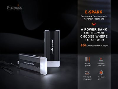Fenix E-SPARK mini svítilna