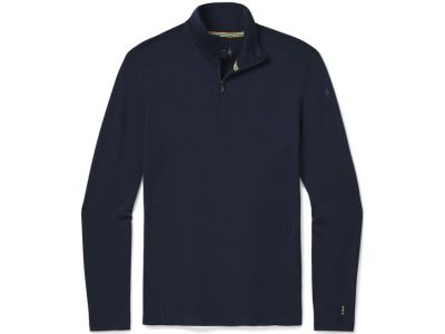 Smartwool M CLASSIC THERMAL MRN BL T-shirt with long sleeves and 1/4 zip, blue