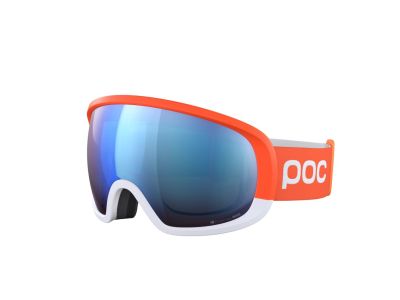POC Fovea Clarity Comp + glasses, fluorescent orange/hydrogen white/spektris blue ONE