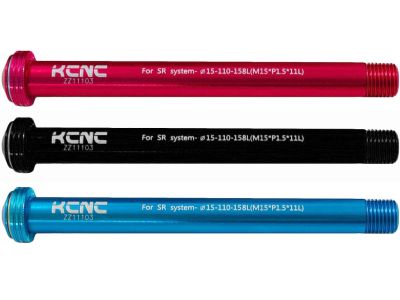 KCNC KQR08 pre vidlice Rock Shox Boost 15x110 predná oska čierna