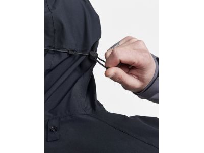 CRAFT ADV Offroad Hood kabát, fekete/szürke