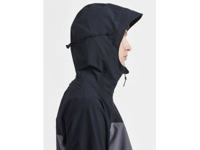 Jachetă CRAFT ADV Offroad Hood, neagră/gri