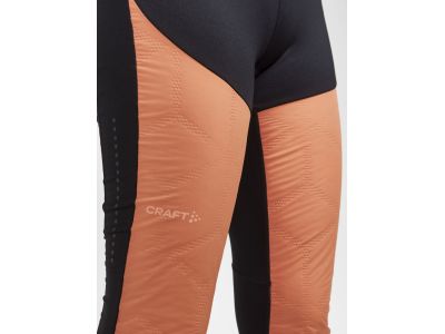 Craft ADV SubZ Tights dámske nohavice, čierna/oranžová