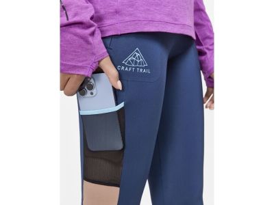 Pantaloni dama CRAFT PRO Trail Tight, albastri