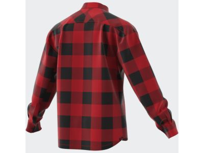 Five Ten flannel shirt, red/black