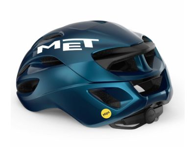 MET Rivale MIPS Helm, metallic blau