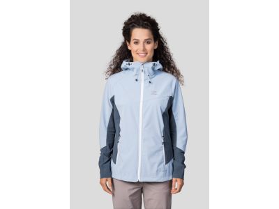 Hannah PULLA women's jacket, blue fog/dark slate