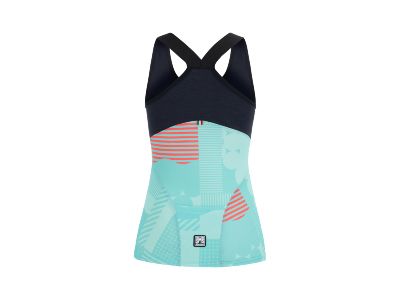 Santini SANTINI Scia Optic Lady dámské tílko, aqua