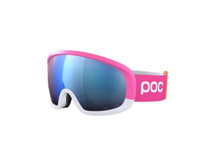 POC Fovea Mid Clarity Comp glasses, fluorescent pink/hydrogen white/spektris blue ONE