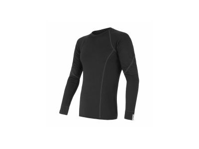 Koszulka Sensor Merino Active, czarna