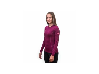 Sensor Merino Active Damen T-Shirt, Flieder