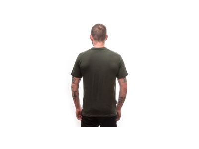 Sensor Merino Air Earth T-Shirt, olivgrün