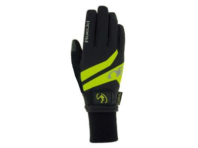 Roeckl Rocca GTX Handschuhe, schwarz/gelb