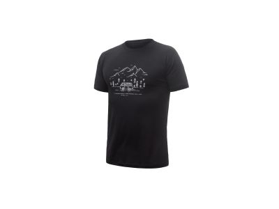 Sensor Merino Active PT Van Life T-shirt, black
