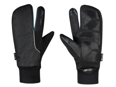 FORCE Hot Rak Pro 3+1 rękawice, czarne