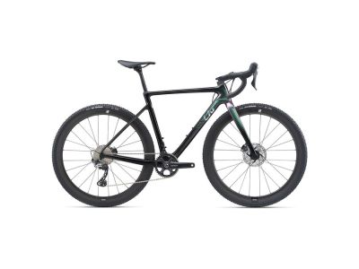 Giant Brava Advanced Pro 1 bike, dark iridescent/carbon/chrome