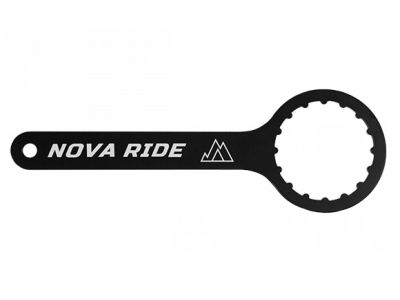 Nova Ride Road Ceramic BB86 compus central de 24 mm, negru
