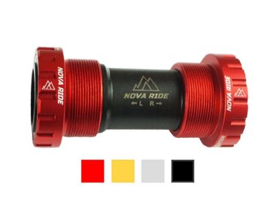 Nova Ride Road Ceramic BSA 24 mm stredové zloženie, červená