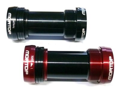 Mortop BB-1S bottom bracket for Sram cranks, red