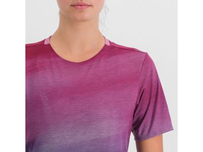 Sportful FLOW GIARA Damen-T-Shirt, berry/blue/pink