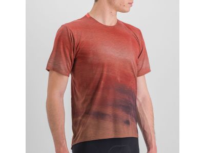 Sportful FLOW GIARA póló, cayenna red/mud