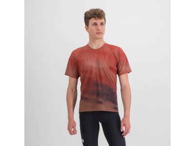 Sportful FLOW GIARA tričko, cayenna red/mud