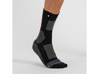 Sportful PRIMALOFT socks, black/red