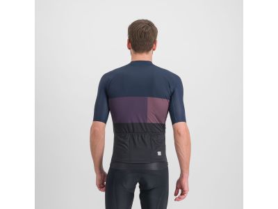 Sportful koszulka rowerowa SNAP czarna/ciemnoniebieskim