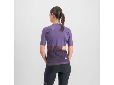 Damska koszulka rowerowa Sportful SNAP, fioletowo-winogronowa