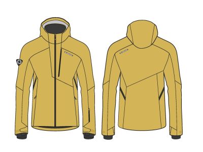 Blizzard Ski Silvretta kabát, sárga