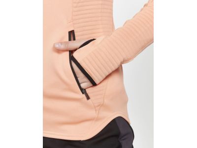 CRAFT ADV Tech Fleece T Damen-Sweatshirt, orange