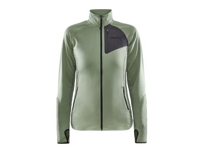 Craft ADV Tech Fleece Thermal Damen-Sweatshirt, hellgrün