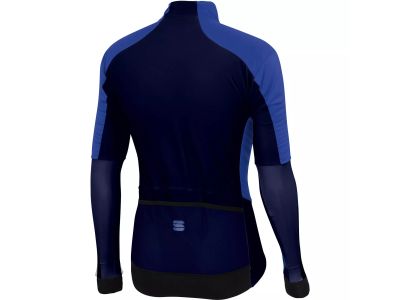 Sportos BODYFIT PRO Thermal kabát, kék/sötétkék