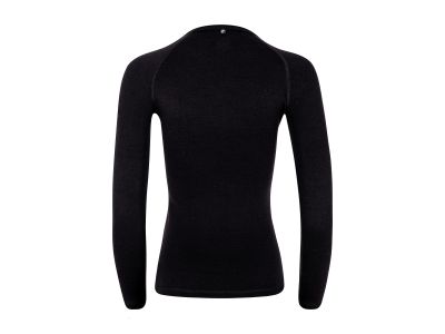 Isadore Sleeve Baselayer Merino women&#39;s undershirt, black