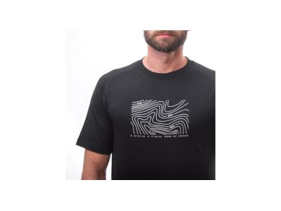 Sensor Merino Air PT Locate T-Shirt, schwarz