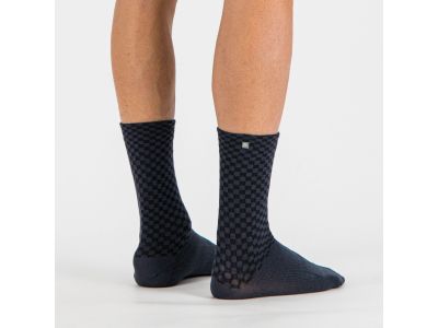 Sportful CHECKMATE WINTER socks, black/blue